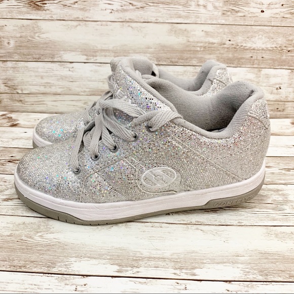 glitter heelys